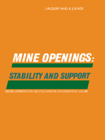 Mine Openings: Stability and Support