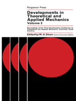 Developments in Theoretical and Applied Mechanics: Proceedings of the Third Southeastern Conference on Theoretical and Applied Mechanics