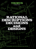 Rational Descriptions, Decisions and Designs: Pergamon Unified Engineering Series