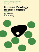 Human Ecology in the Tropics: Symposia of The Society for The Study of Human Biology