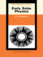 Early Solar Physics: The Commonwealth and International Library: Selected Readings in Physics
