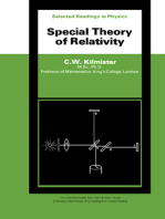 Special Theory of Relativity: The Commonwealth and International Library: Selected Readings in Physics