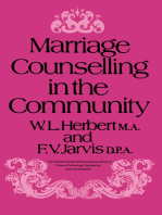 Marriage Counselling in the Community: The Commonwealth and International Library: Problems and Progress in Human Development