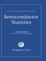 Semiconductor Statistics: International Series of Monographs on Semiconductors