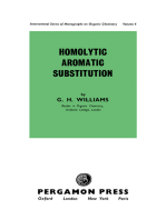 Homolytic Aromatic Substitution: International Series of Monographs on Organic Chemistry
