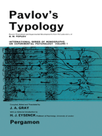 Pavlov's Typology: Recent Theoretical and Experimental Developments from the Laboratory of B. M. Teplov Institute of Psychology, Moscow