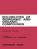 Binary Systems: Solubilities of Inorganic and Organic Compounds, Volume 1P1