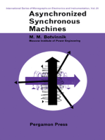 Asynchronized Synchronous Machines: International Series of Monographs In: Electronics and Instrumentation