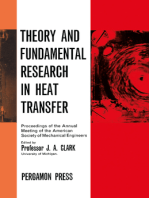Theory and Fundamental Research in Heat Transfer: Proceedings of the Annual Meeting of the American Society of Mechanical Engineers New York, November 1960