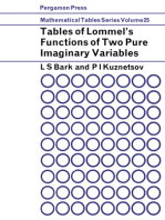 Tables of Lommel's Functions of Two Pure Imaginary Variables