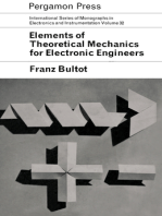 Elements of Theoretical Mechanics for Electronic Engineers: International Series of Monographs in Electronics and Instrumentation