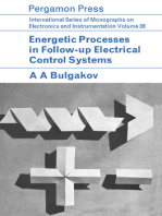 Energetic Processes in Follow-Up Electrical Control Systems: International Series of Monographs on Electronics and Instrumentation