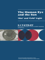 The Human Eye and the Sun: Hot and Cold Light