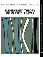 Elementary Theory of Elastic Plates: The Commonwealth and International Library: Structures and Solid Body Mechanics Division