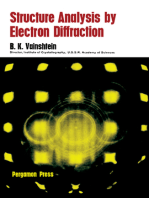 Structure Analysis by Electron Diffraction