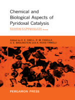 Chemical and Biological Aspects of Pyridoxal Catalysis: Proceedings of a Symposium of the International Union of Biochemistry, Rome, October 1962
