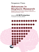Advances in Oxytocin Research: Proceedings of a Symposium Held on 1st May 1964 Under the Auspices of the Blair-Bell Research Society at the Royal College of Obstetricians and Gynaecologists, Sussex Place, Regent's Park, London, England