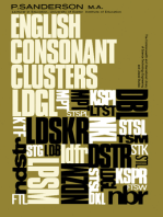 English Consonant Clusters