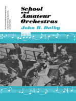 School and Amateur Orchestras: The Commonwealth and International Library: Music Division