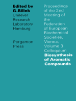 Biosynthesis of Aromatic Compounds: Proceedings of the 2nd Meeting of the Federation of European Biochemical Societies, Vienna, 21–24 April 1965