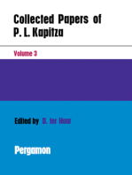 Collected Papers of P.L. Kapitza: Volume 3