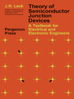 Theory of Semiconductor Junction Devices: A Textbook for Electrical and Electronic Engineers