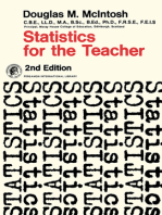 Statistics for the Teacher: Pergamon International Library of Science, Technology, Engineering and Social Studies