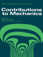 Contributions to Mechanics: Markus Reiner Eightieth Anniversary Volume