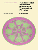 Fundamental Principles of Modern Theoretical Physics: International Series of Monographs in Natural Philosophy