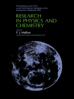 Research in Physics and Chemistry: Proceedings of the Third Lunar International Laboratory (LIL) Symposium
