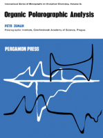 Organic Polarographic Analysis: International Series of Monographs on Analytical Chemistry