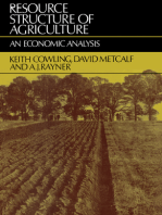Resource Structure of Agriculture: An Economic Analysis