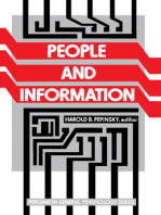 People and Information: Pergamon General Psychology Series