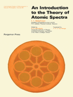 Introduction to the Theory of Atomic Spectra: International Series of Monographs in Natural Philosophy