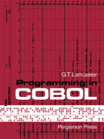 Programming in COBOL: Library of Computer Education