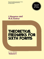 Theoretical Mechanics for Sixth Forms: in Two Volumes
