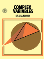 Complex Variables: Pergamon International Library of Science, Technology, Engineering and Social Studies