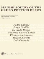 Spanish Poetry of the Grupo Poético de 1927: Pergamon Oxford Spanish Series