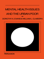 Mental Health Issues and the Urban Poor: Pergamon General Psychology Series
