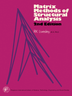 Matrix Methods of Structural Analysis: Pergamon International Library of Science, Technology, Engineering and Social Studies