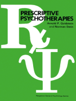 Prescriptive Psychotherapies: Pergamon General Psychology Series