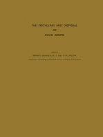 The Recycling and Disposal of Solid Waste: Proceedings of a Course Organised by the Department of Metallurgy and Materials Science, University of Nottingham, 1st - 5th April, 1974
