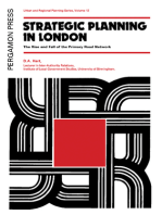 Strategic Planning in London: The Rise and Fall of the Primary Road Network