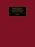 Annotated Bibliographies of Mineral Deposits in Africa, Asia (Exclusive of the USSR) and Australasia