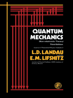 Quantum Mechanics: Non-Relativistic Theory