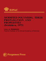Modified Polymers, Their Preparation and Properties: Main Lectures Presented at the Fourth Bratislava Conference on Polymers, Bratislava, Czechoslovakia, 1-4 July 1975