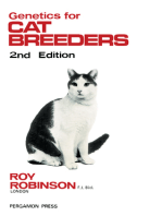 Genetics for Cat Breeders: International Series in Pure and Applied Biology