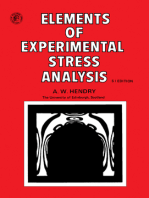Elements of Experimental Stress Analysis: Structures and Solid Body Mechanics Division