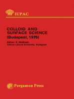 Colloid and Surface Science: Plenary and Main Lectures Presented at the International Conference on Colloid and Surface Science, Budapest, Hungary, 15-20 September 1975