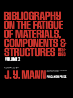 Bibliography on the Fatigue of Materials, Components and Structures: 1951-1960